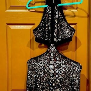 Express sequin dress